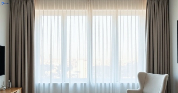 Restored vibrant drapes in normanhurst-nsw QLD after Matty Curtain Cleaning